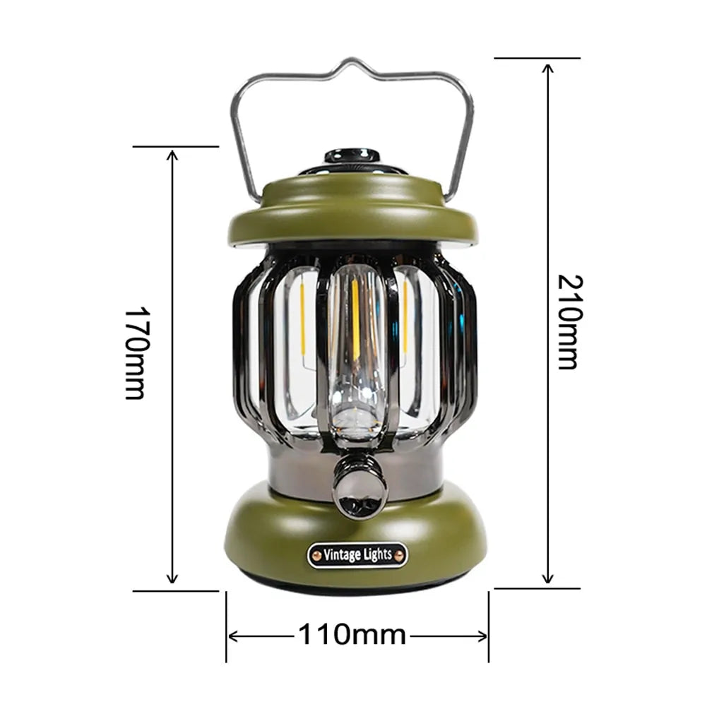 Camping LED Lampa