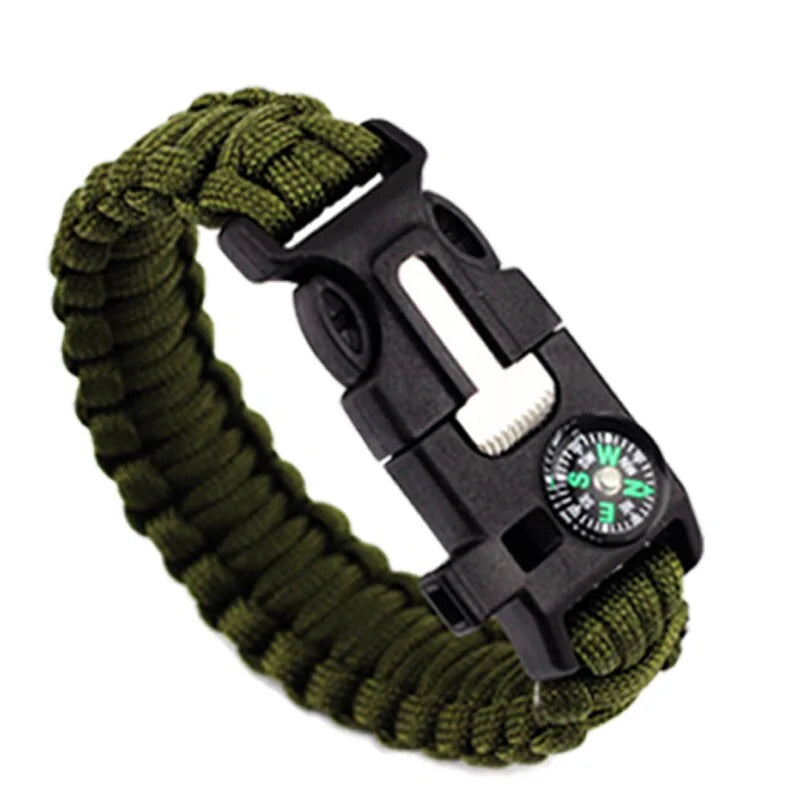 Campingarmband kompass, Överlevnadsarmband